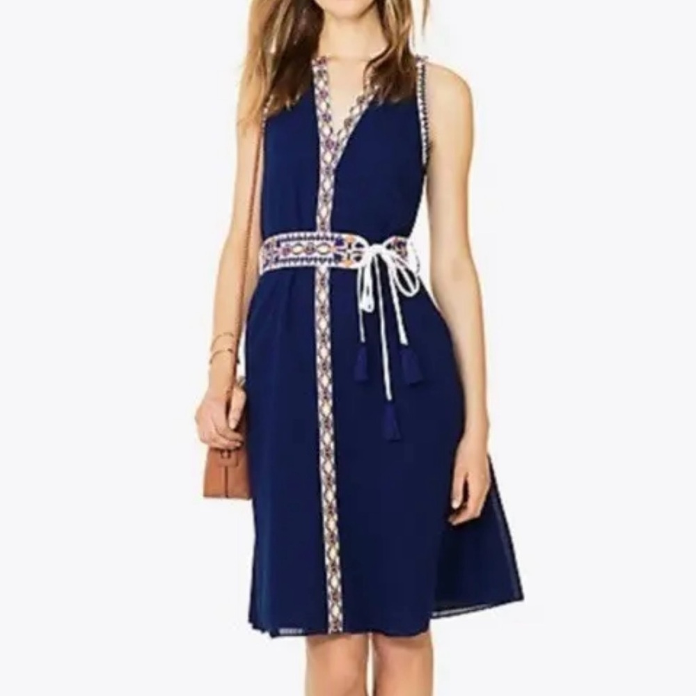 Tory Burch embroidered Savannah Dress